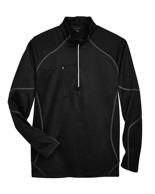North End 88175 Men's Catalyst Performance Fleece Quarter-Zip Pullover