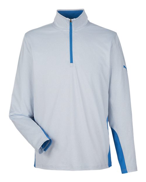 Puma Golf PG410 Men's Mesa Stripe Quarter-Zip Pullover