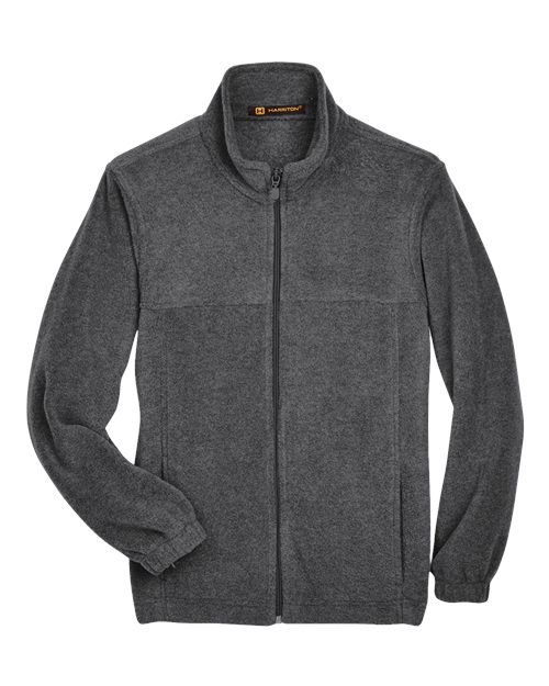 Harriton M990Y Youth Full-Zip Fleece