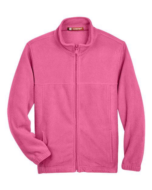Harriton M990Y Youth Full-Zip Fleece
