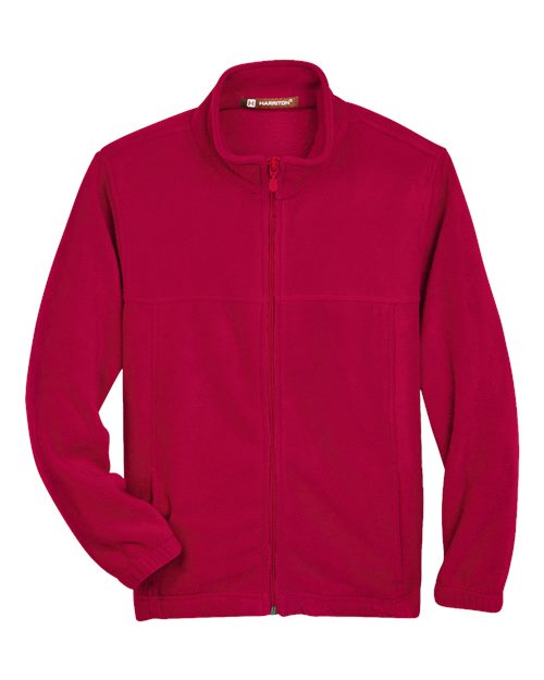 Harriton M990Y Youth Full-Zip Fleece