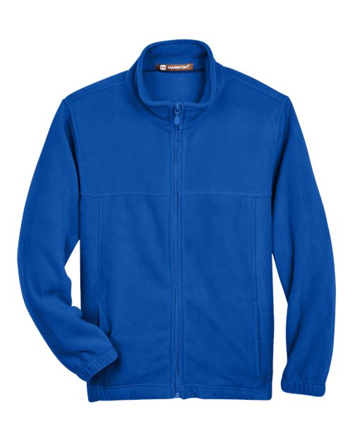 Harriton M990Y Youth Full-Zip Fleece