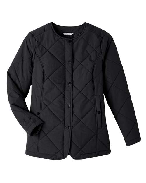 UltraClub UC708W Women's Dawson Quilted Hacking Jacket