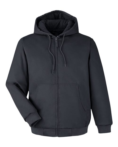 Harriton M722T Unisex Tall ClimaBloc® Heavyweight Hooded Full-Zip Jacket