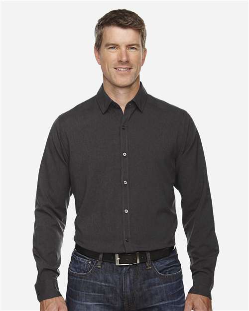 North End 88802 Men's Melange Performance Shirt