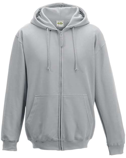 AWDis JHA050 Unisex Midweight College Full-Zip Hooded Sweatshirt