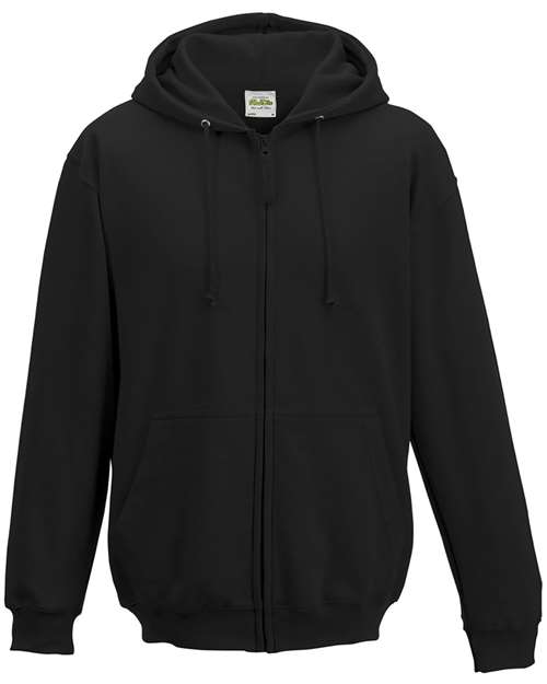 AWDis JHA050 Unisex Midweight College Full-Zip Hooded Sweatshirt