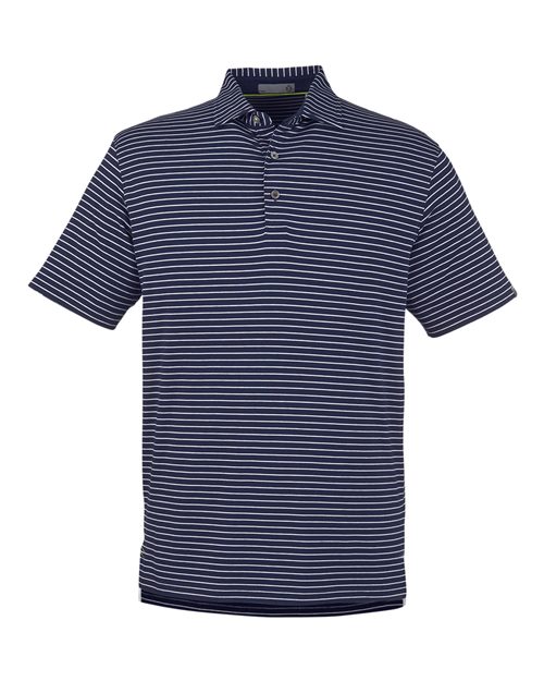 TASC Performance Inc TM546Y Men's Cloud Lightweight Polo Brookline Stripe