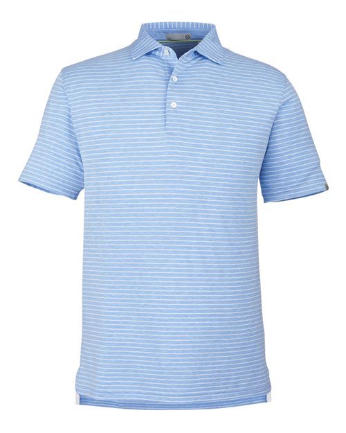 TASC Performance Inc TM546Y Men's Cloud Lightweight Polo Brookline Stripe