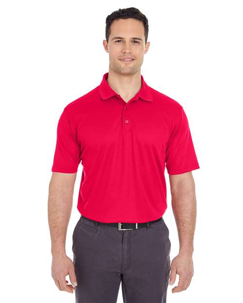 UltraClub 8210T Men's Tall Cool & Dry Mesh Piqué Polo