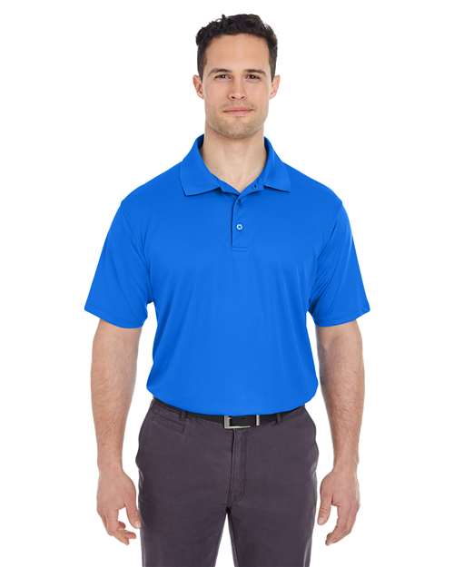 UltraClub 8210T Men's Tall Cool & Dry Mesh Piqué Polo