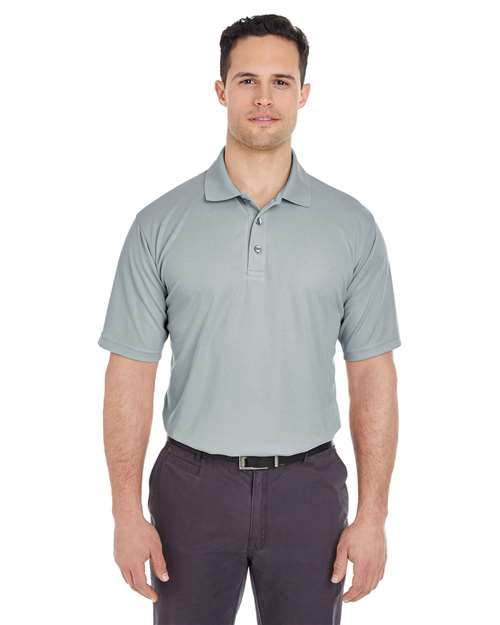 UltraClub 8210T Men's Tall Cool & Dry Mesh Piqué Polo