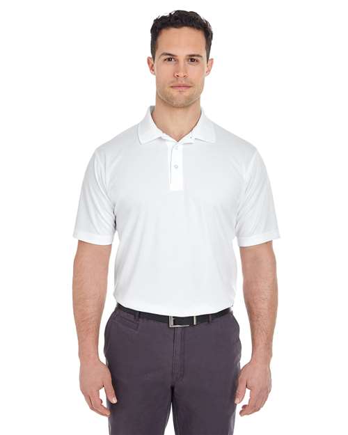 UltraClub 8210T Men's Tall Cool & Dry Mesh Piqué Polo