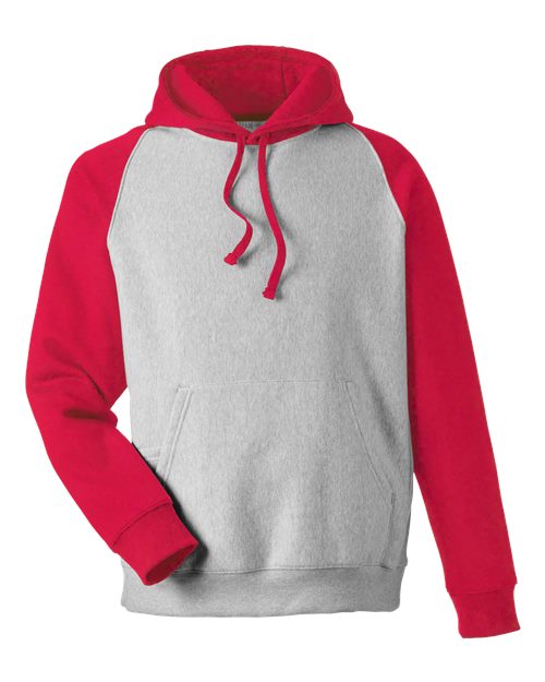 Team 365 TT96CB Unisex Zone HydroSport™ Heavyweight Colorblock Hooded Sweatshirt