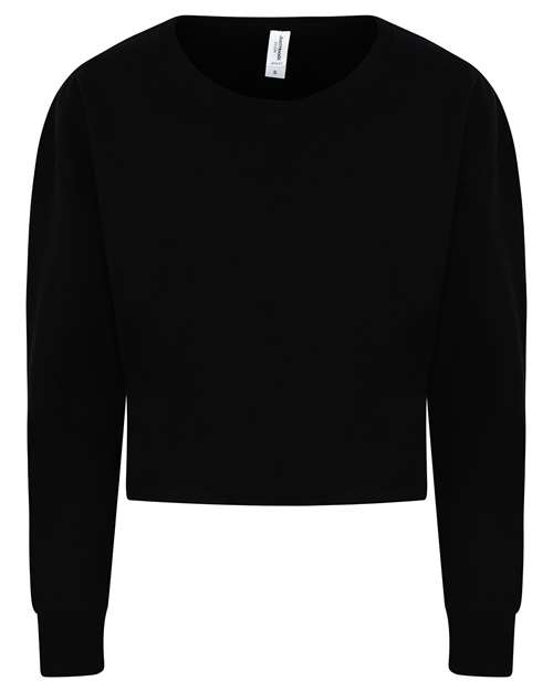 AWDis JHA035 Women's Cropped Pullover Sweatshirt
