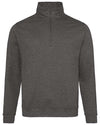 AWDis JHA046 Unisex Sophomore Quarter-Zip Pullover Fleece Pullover