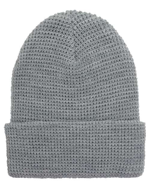 YP Classics 2501KC Waffle Cuffed Beanie
