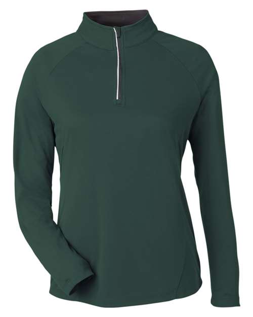 CORE365 CE418W Women's Origin Performance Pique Quarter-Zip Pullover