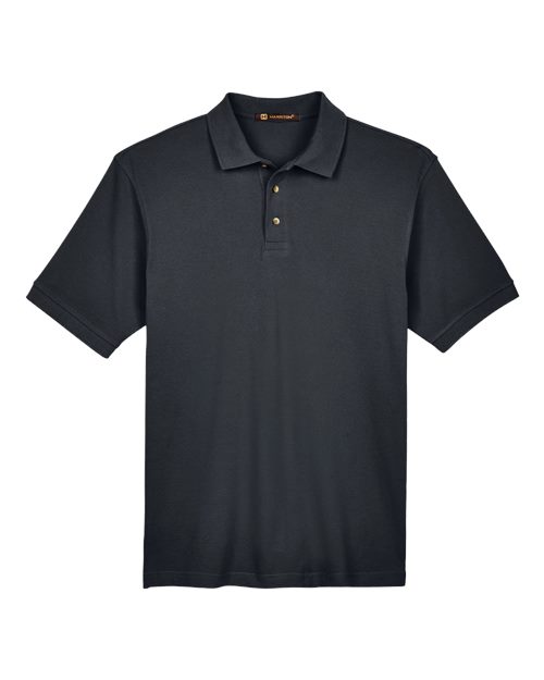 Harriton M200T Men's Tall Cotton Pique Polo