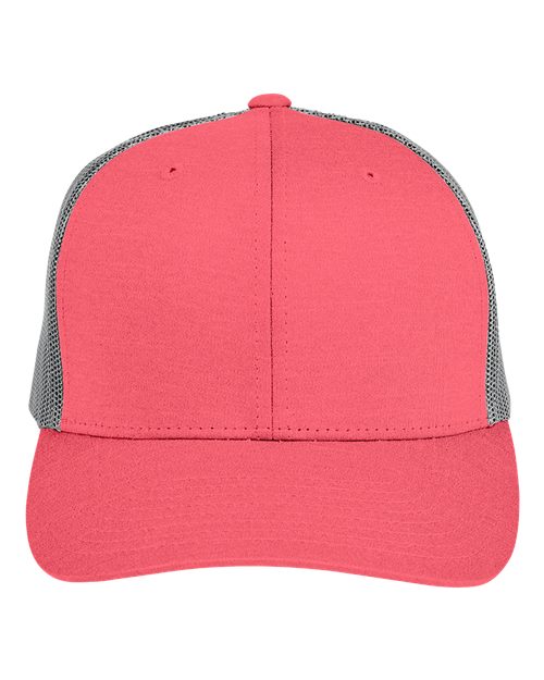 Team 365 TT802Y Youth Zone Sonic Heather Trucker Cap