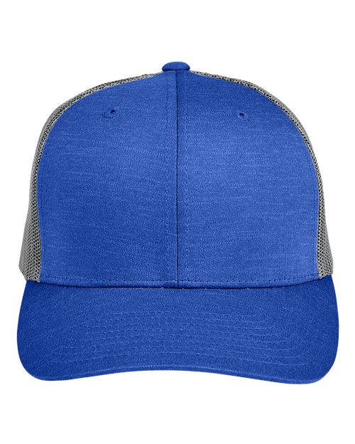 Team 365 TT802Y Youth Zone Sonic Heather Trucker Cap