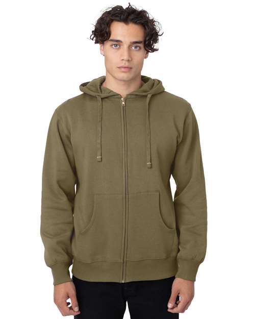 econscious EC5650 Unisex Heritage Full-Zip Hooded Sweatshirt