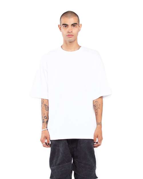 Shaka Wear SHGDN Men's Garment-Dyed Designer T-Shirt