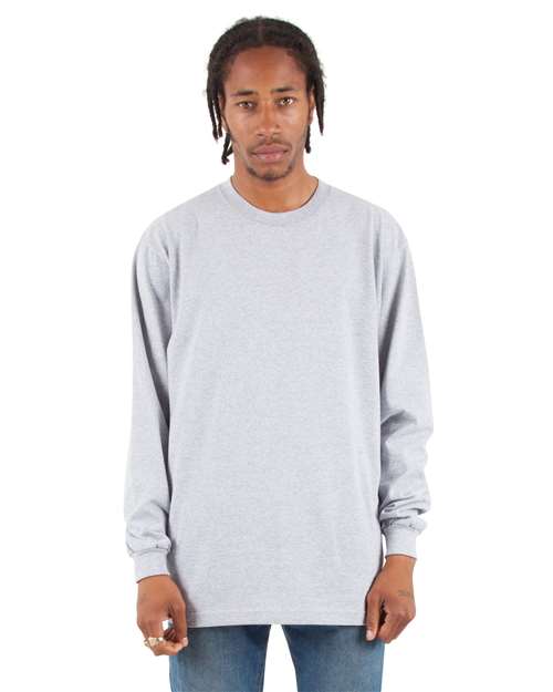 Shaka Wear SHMHLST Men's Tall Max Heavyweight Long Sleeve T-Shirt