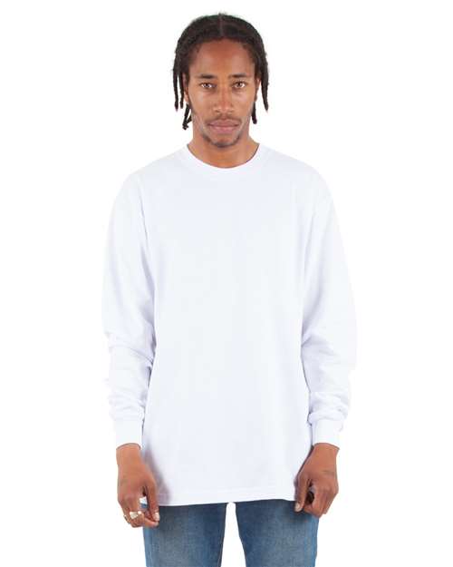 Shaka Wear SHMHLST Men's Tall Max Heavyweight Long Sleeve T-Shirt