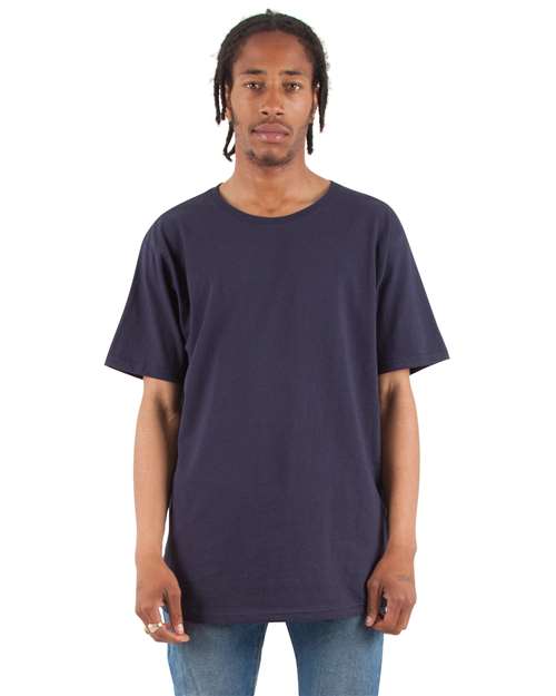 Shaka Wear SHCLT Unisex Curved Hem Long T-Shirt