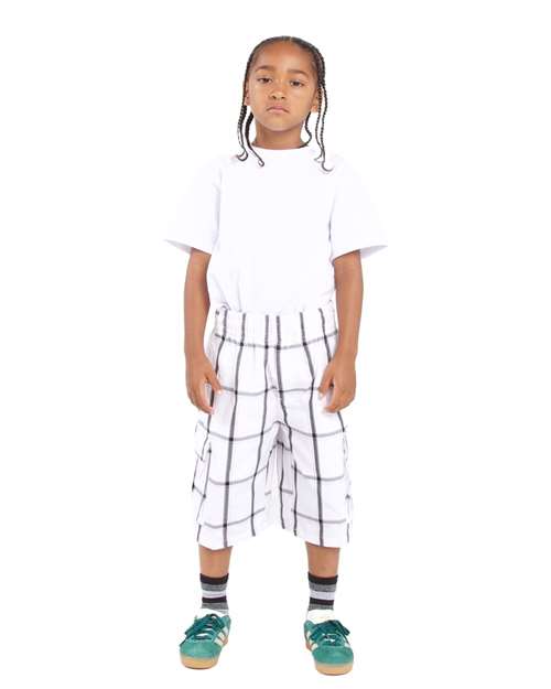 Shaka Wear SHKP Youth Plaid Shorts