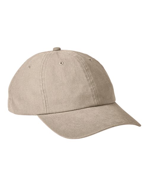 Big Accessories BA610 Heavy Washed Canvas Cap