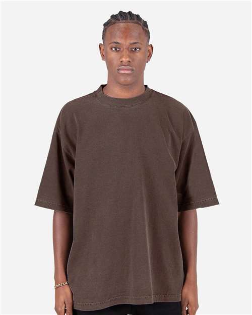 Shaka Wear SHGDD Unisex Garment-Dyed Drop-Shoulder T-Shirt