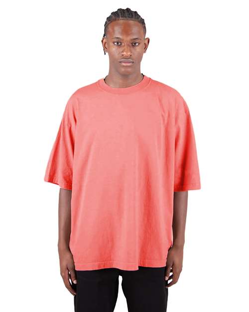 Shaka Wear SHGDD Unisex Garment-Dyed Drop-Shoulder T-Shirt