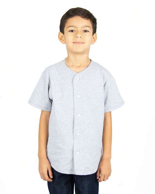 Shaka Wear SHBBJY Youth Baseball Jersey