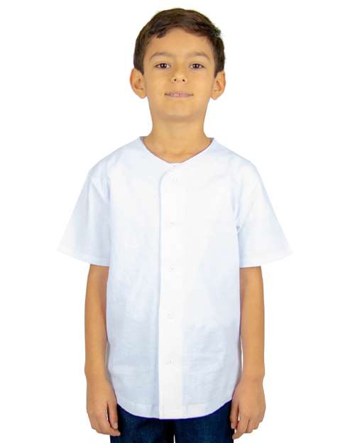 Shaka Wear SHBBJY Youth Baseball Jersey