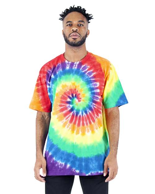 Shaka Wear SHTDSS Unisex Heavyweight Tie-Dye T-Shirt