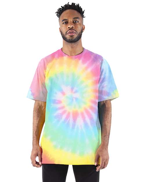 Shaka Wear SHTDSS Unisex Heavyweight Tie-Dye T-Shirt