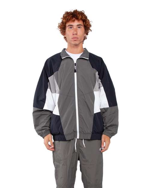 Shaka Wear SHNTJ Men's Nylon Track Jacket
