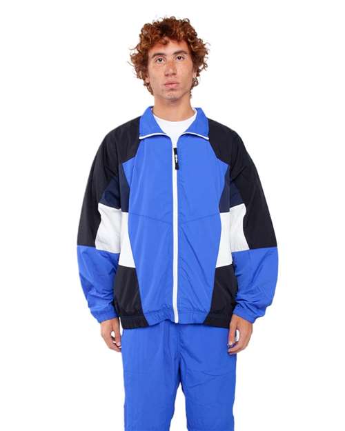 Shaka Wear SHNTJ Men's Nylon Track Jacket