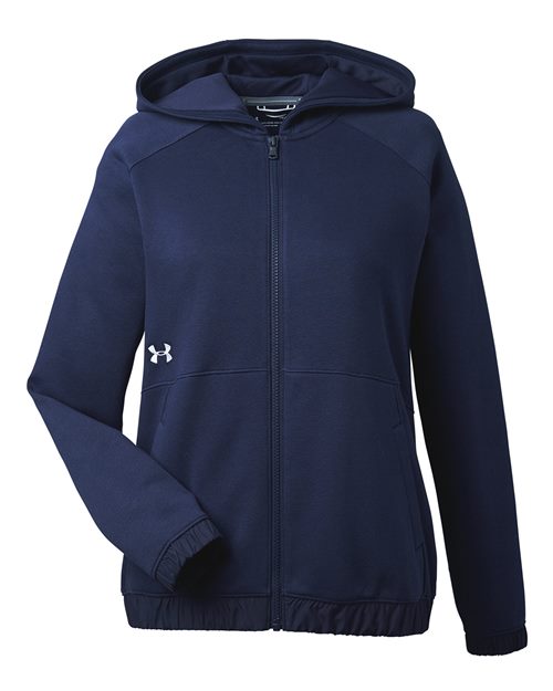 Under Armour 1351229 Women's Hustle Full-Zip Hooded Sweatshirt