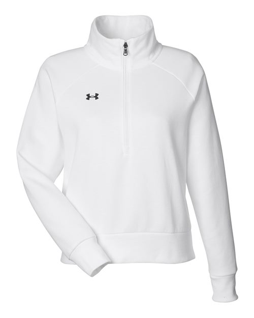 Under Armour 1379492 Women's Rival Fleece Quarter-Zip Pullover