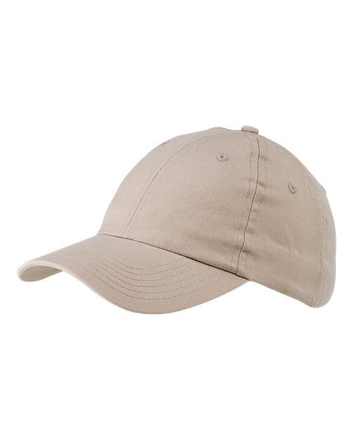 Big Accessories BX001 Classic Brushed Twill Cap