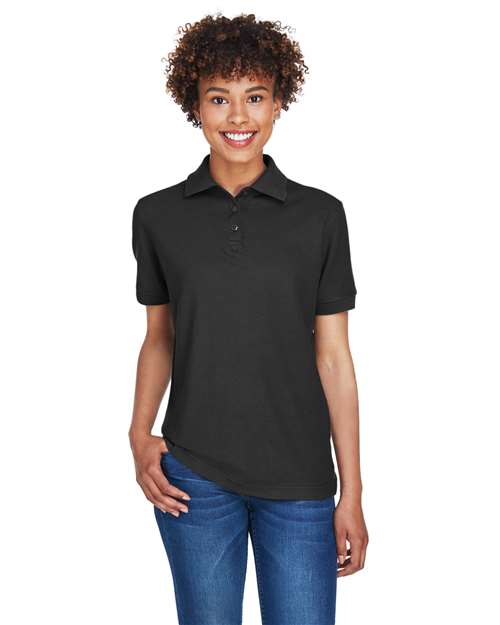 UltraClub 8541 Women's Whisper Pique Polo