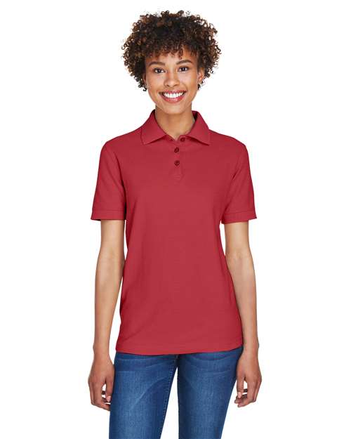 UltraClub 8541 Women's Whisper Pique Polo