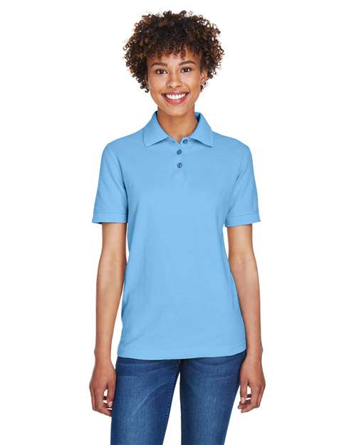 UltraClub 8541 Women's Whisper Pique Polo