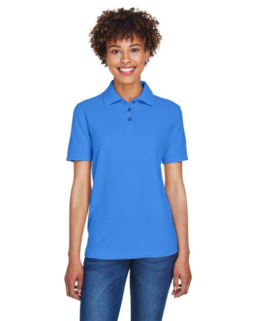 UltraClub 8541 Women's Whisper Pique Polo