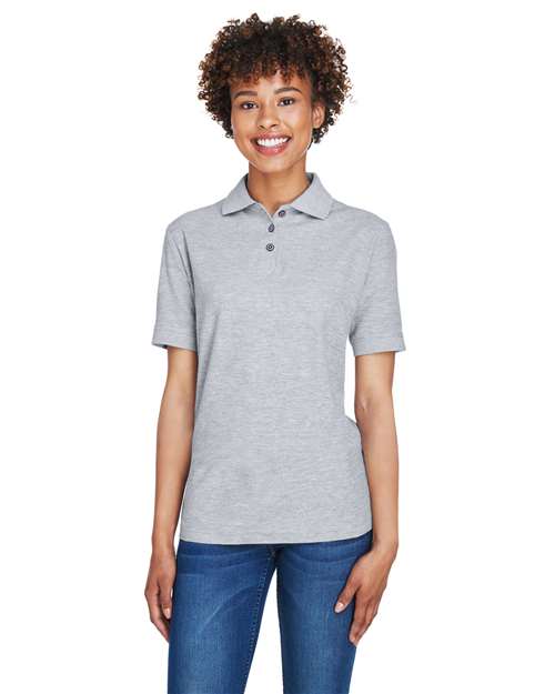 UltraClub 8541 Women's Whisper Pique Polo