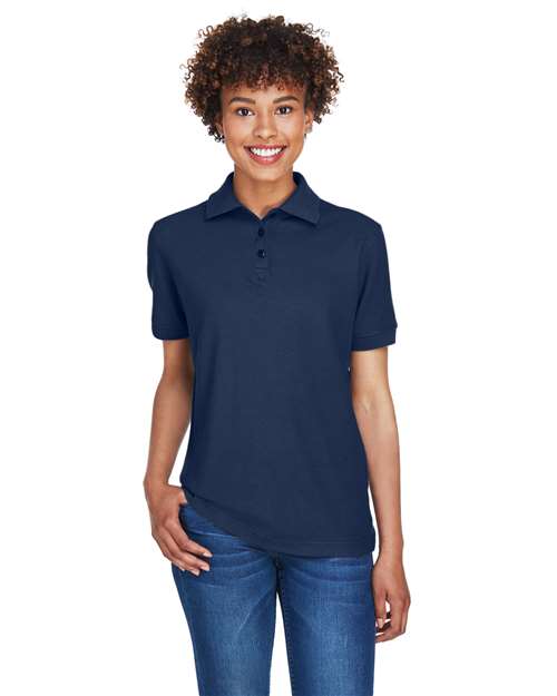 UltraClub 8541 Women's Whisper Pique Polo