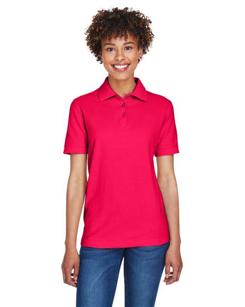 UltraClub 8541 Women's Whisper Pique Polo